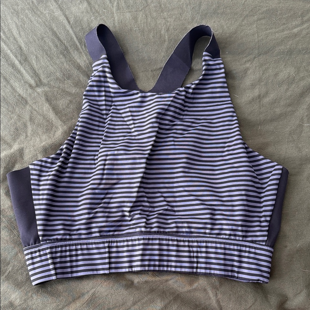 Varley Striped Sports Bra